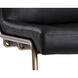 Anton Vintage Black Lounge Chair